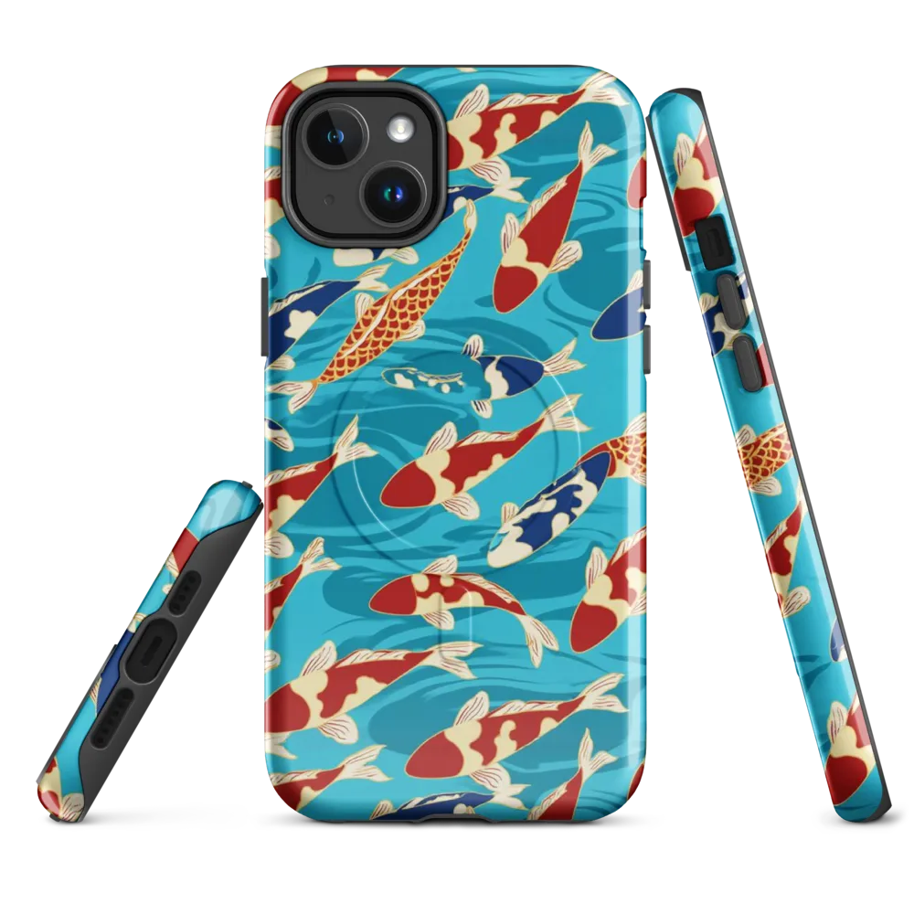Pond Parade on MagSafe Tough Case for iPhone® — Front