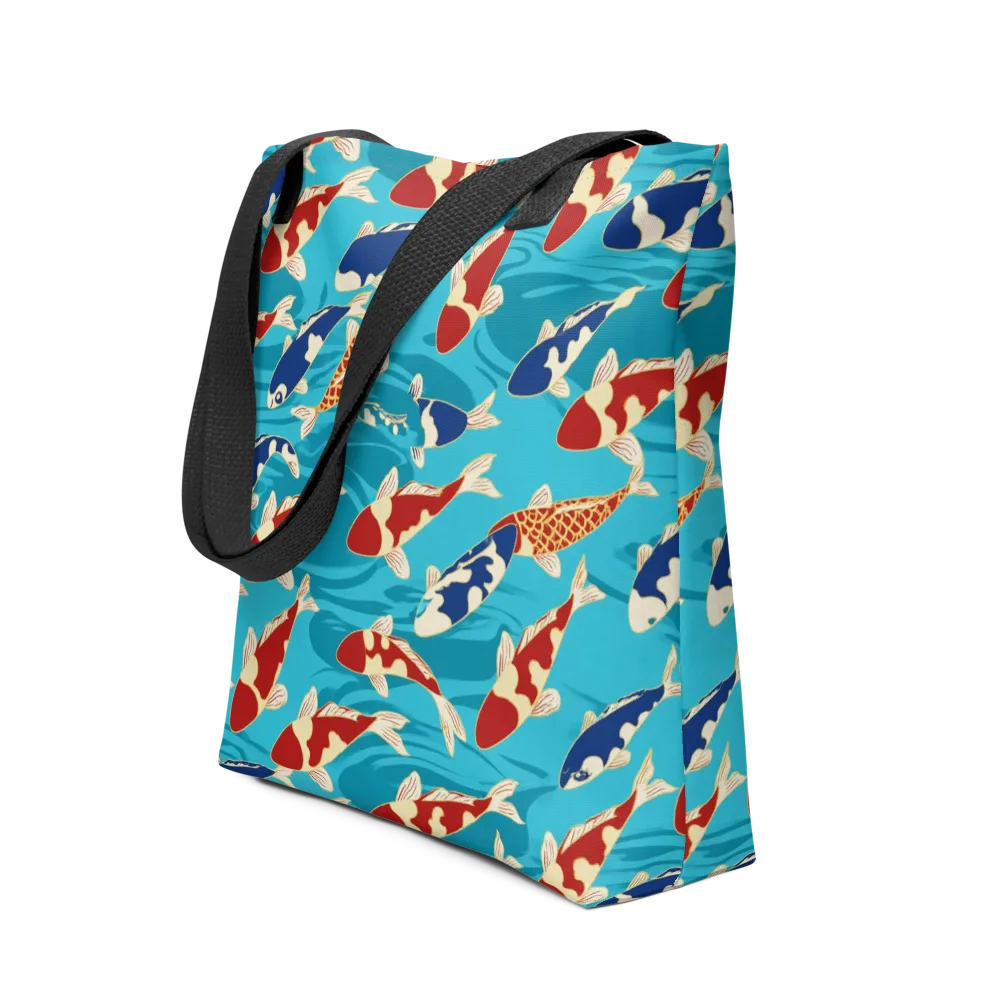Pond Parade on Tote Bag — Front