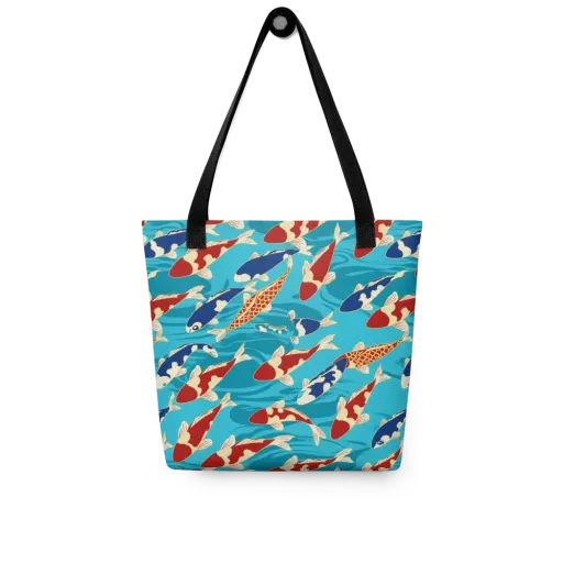 Pond Parade on a Tote Bag