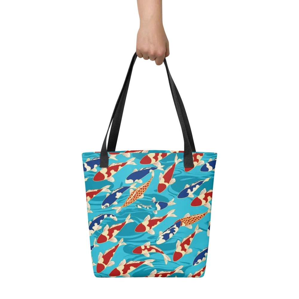 Pond Parade on Tote Bag — Front