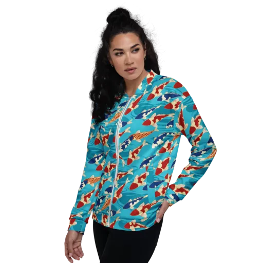 Pond Parade on a Bomber Jacket
