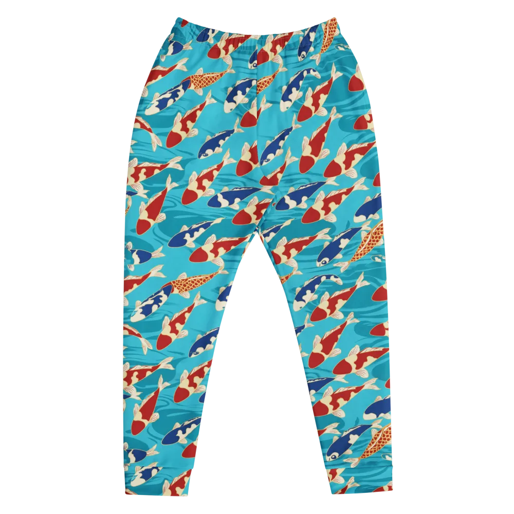 Pond Parade on Men's Joggers — Front