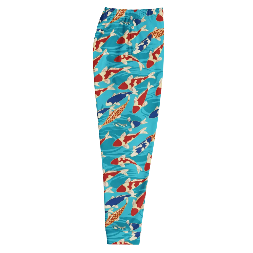 Pond Parade on Men's Joggers — Right
