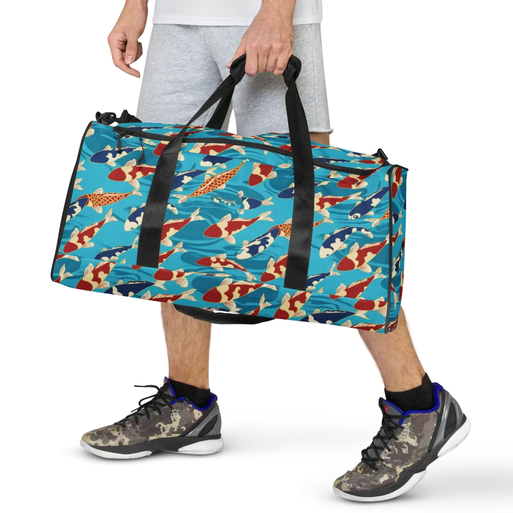 Pond Parade on Duffle Bag — Front