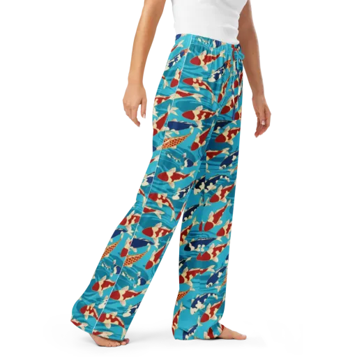 Pond Parade on a Women's Pajama Pants