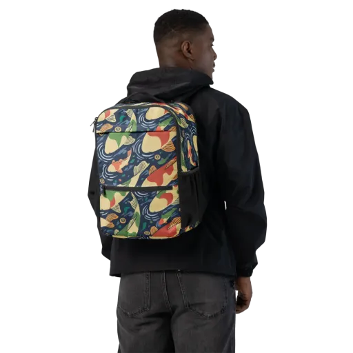 Carp in Motion on a Utility Backpack