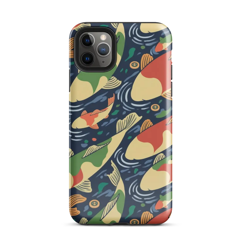 Carp in Motion on Tough Case for iPhone® — Front
