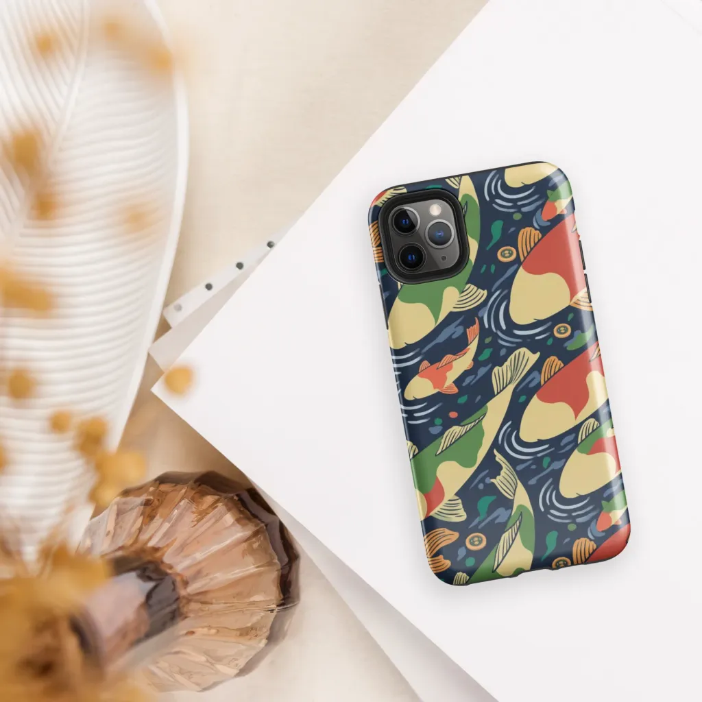 Carp in Motion on Tough Case for iPhone® — Front