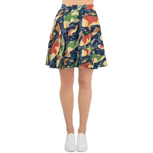 Carp in Motion on a Skater Skirt