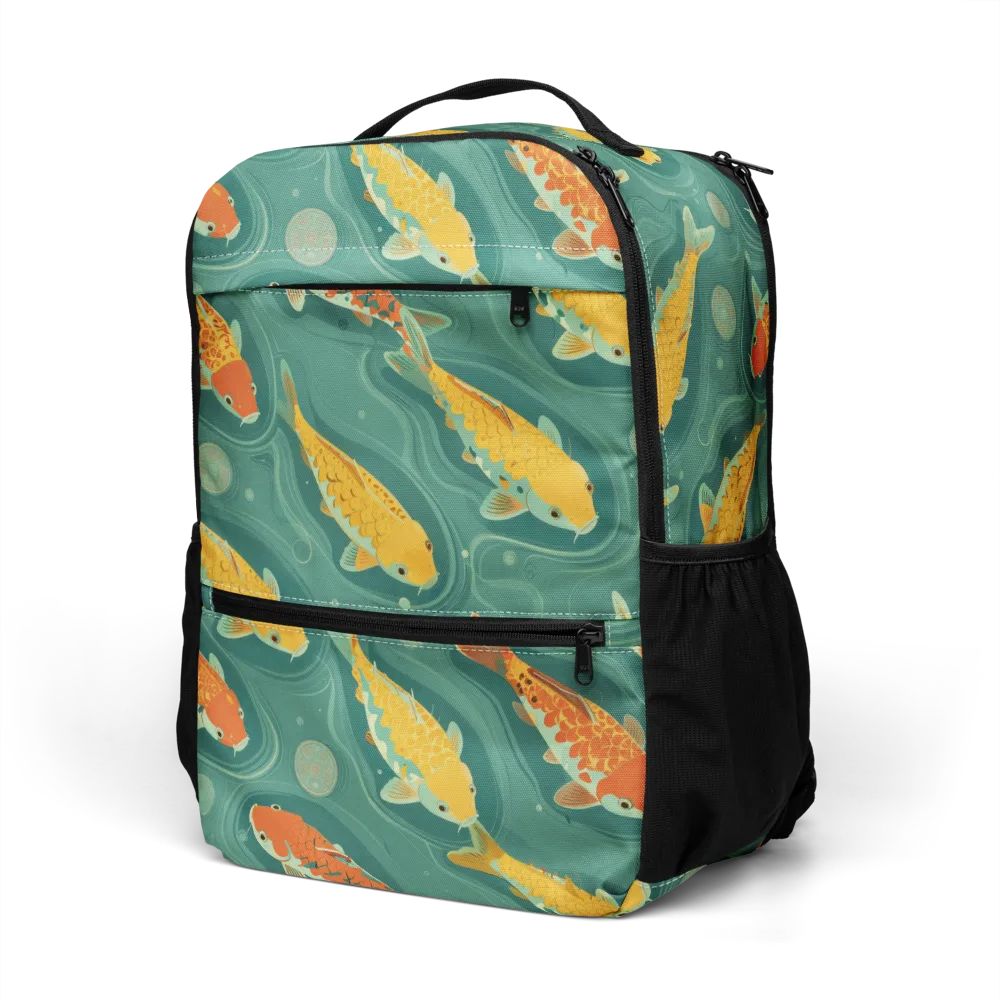 Jade Pond on Utility Backpack — Left Front