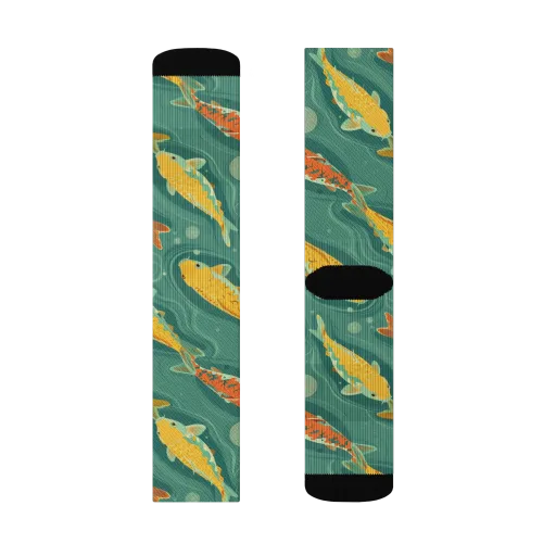 Jade Pond on a Socks