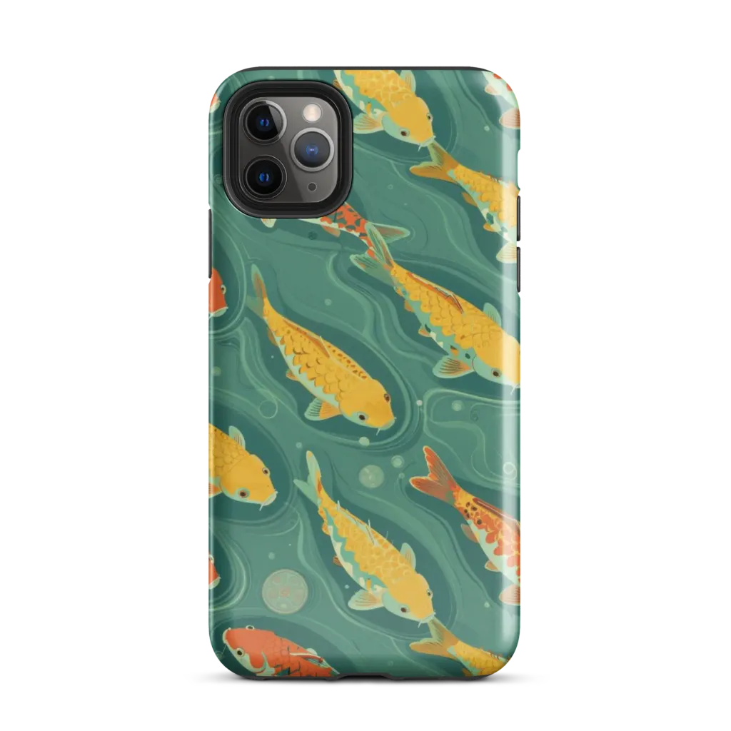 Jade Pond on Tough Case for iPhone® — Front