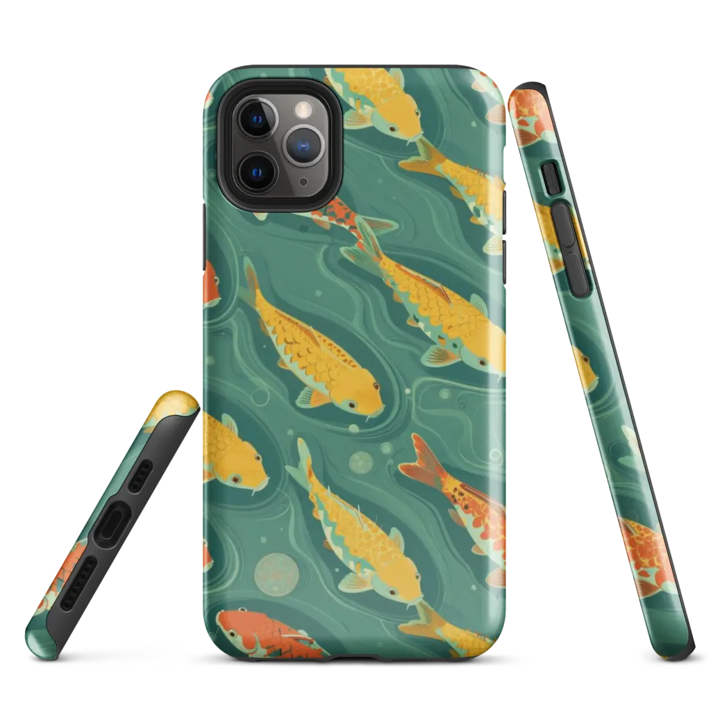 Jade Pond on Tough Case for iPhone® — Front