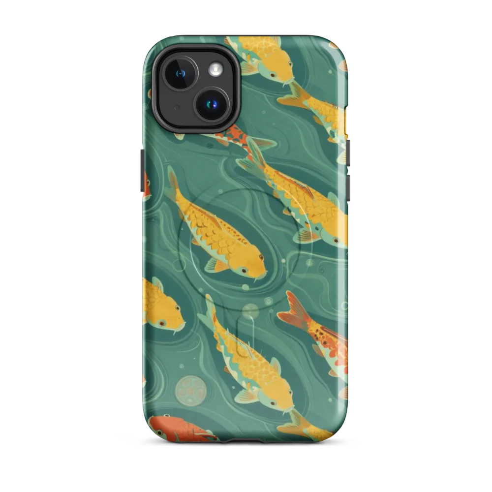 Jade Pond on MagSafe Tough Case for iPhone® — Front