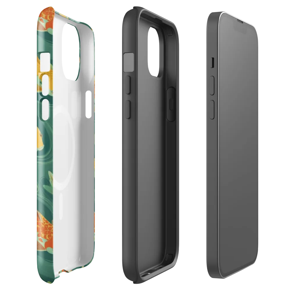 Jade Pond on MagSafe Tough Case for iPhone® — Front