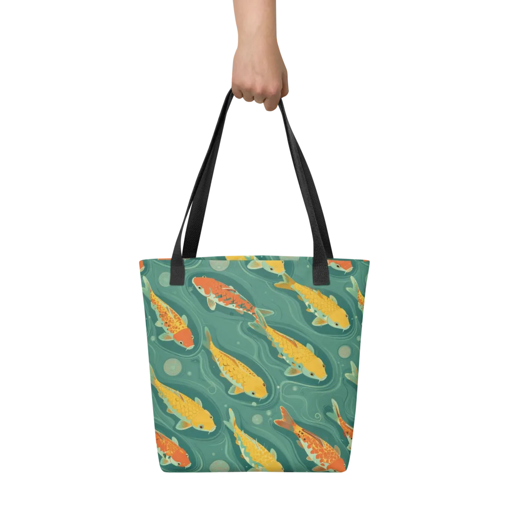 Jade Pond on Tote Bag — Front