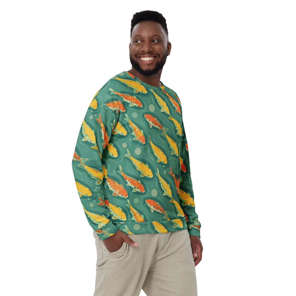 Jade Pond on Sweatshirt — Front