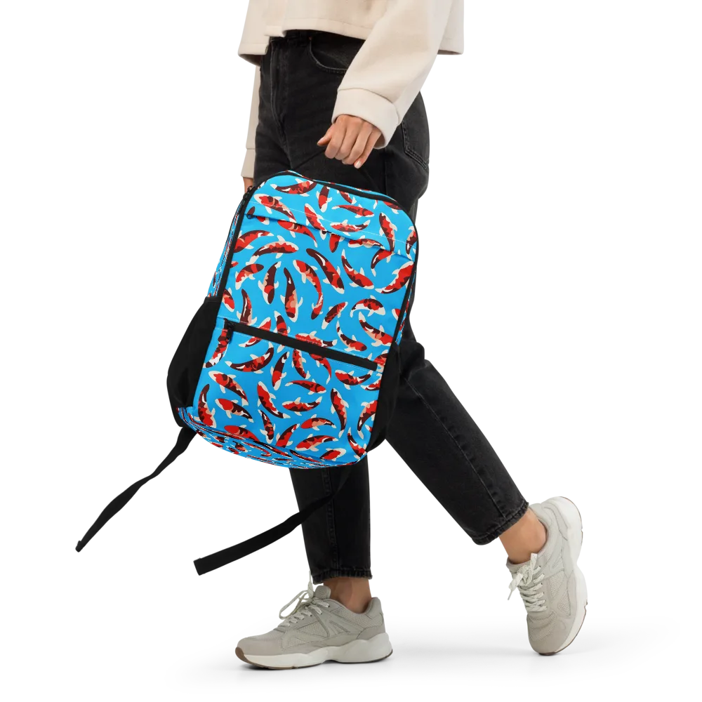 Crimson Shoal on Utility Backpack — Front