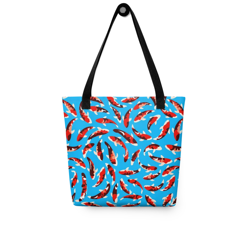 Crimson Shoal on Tote Bag — Front