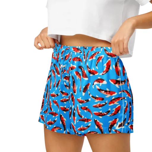 Crimson Shoal on a Women's Pajama Shorts