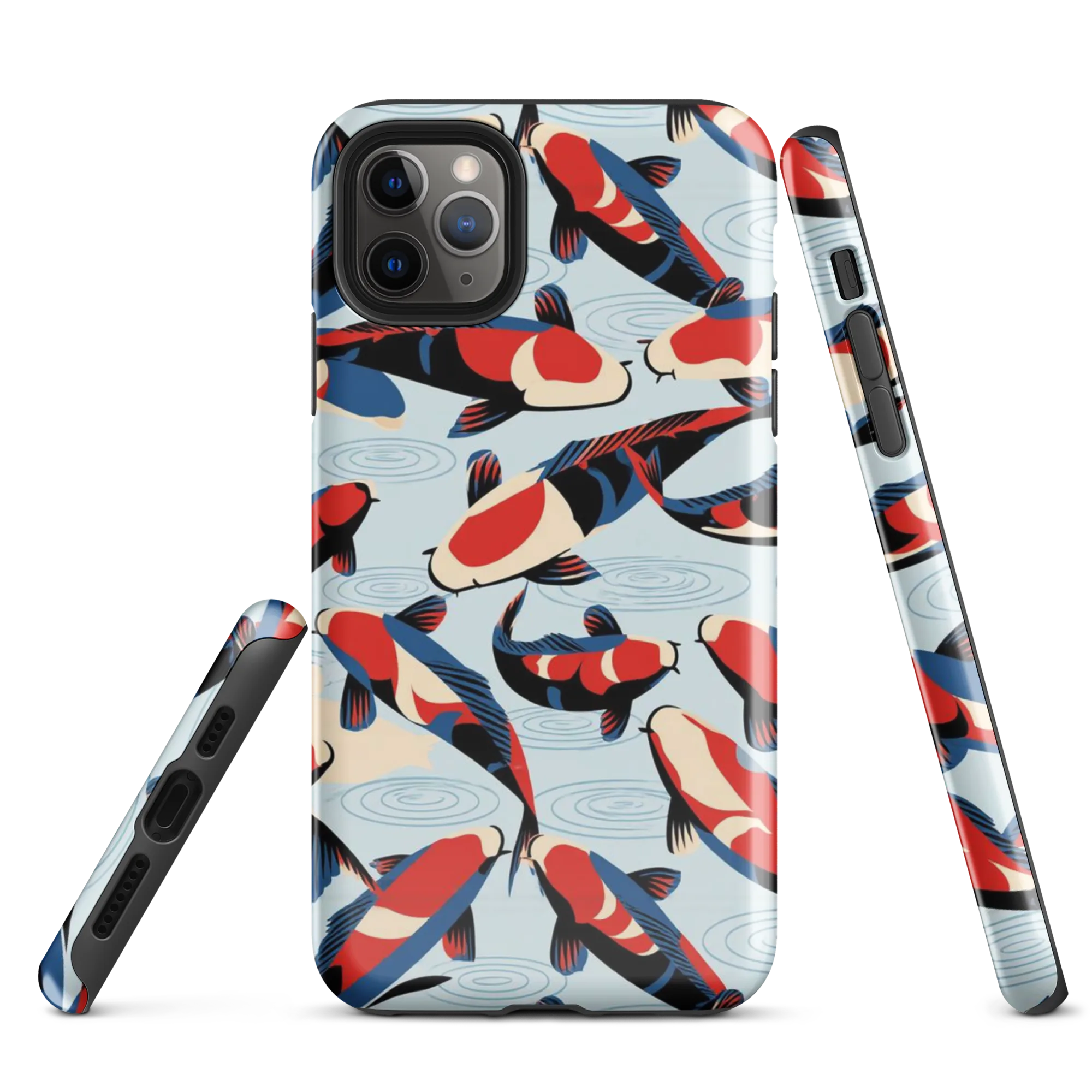 Ripple Parade on Tough Case for iPhone® — Front