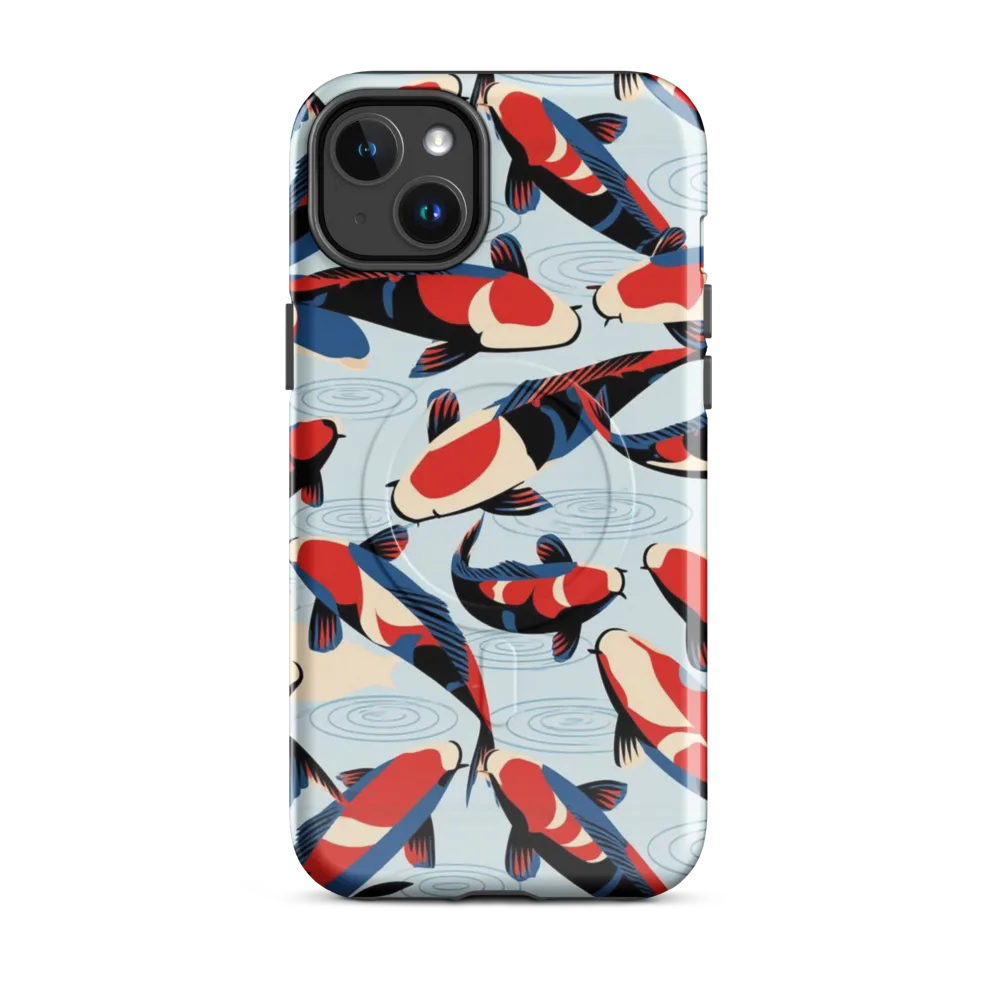 Ripple Parade on MagSafe Tough Case for iPhone® — Front