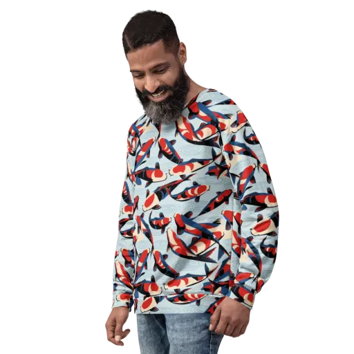 Ripple Parade on a Sweatshirt