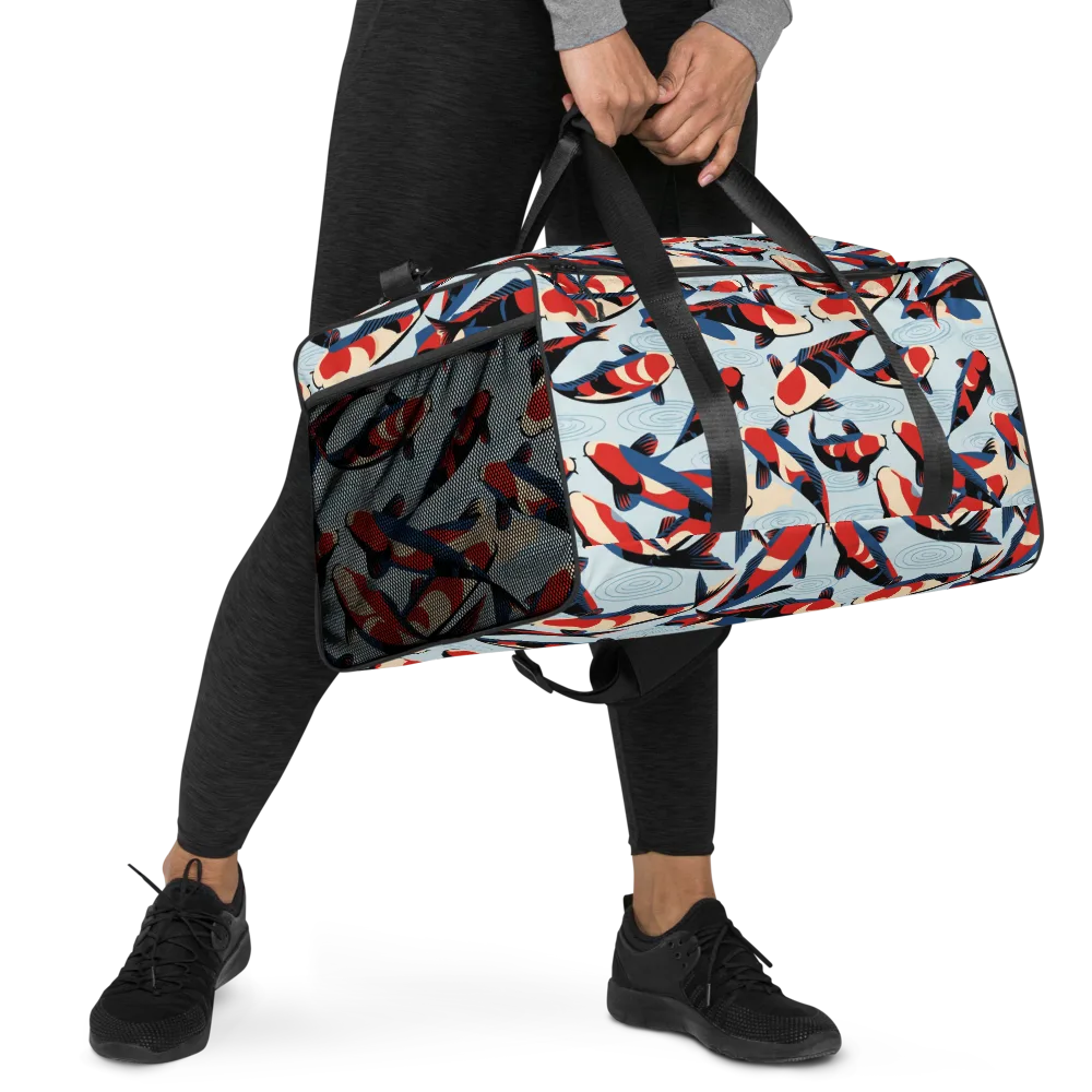 Ripple Parade on Duffle Bag — Right Front