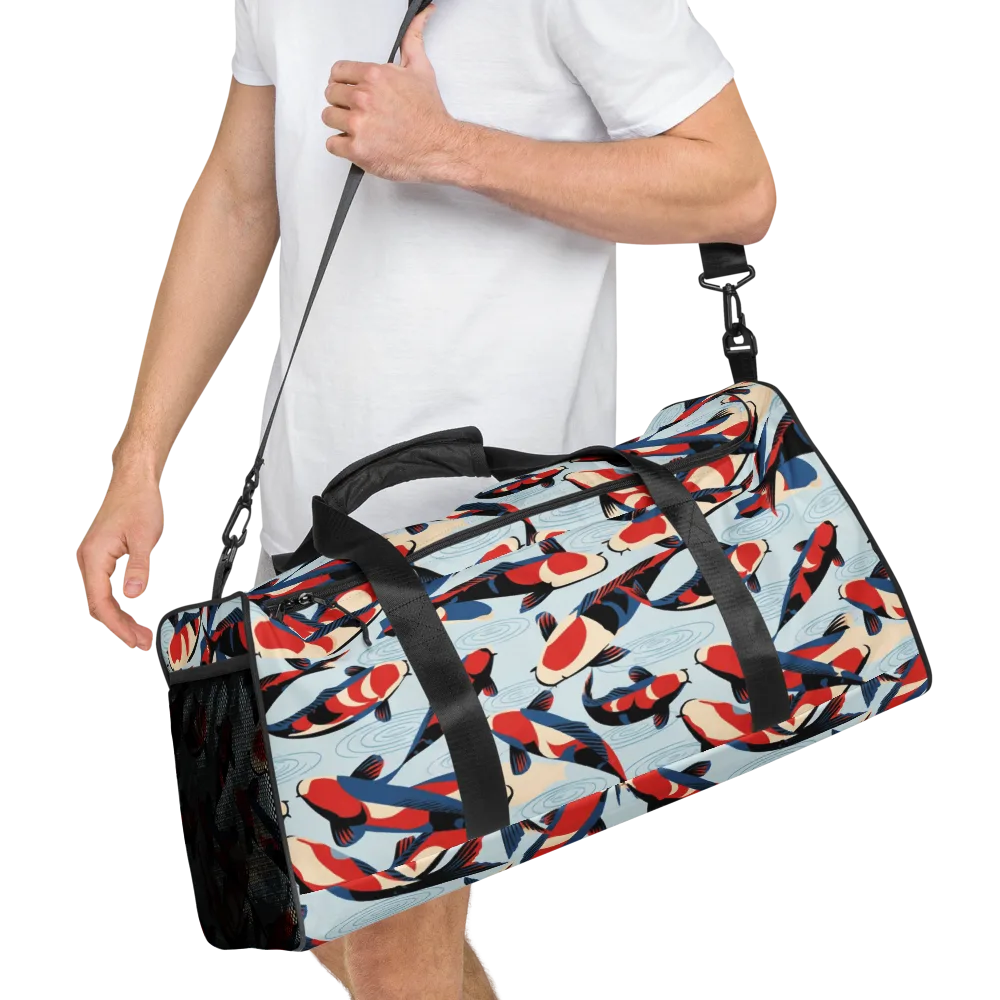 Ripple Parade on Duffle Bag — Right Front