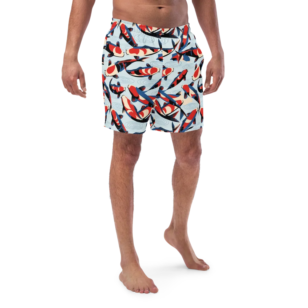 Ripple Parade on Swim Trunks — Front