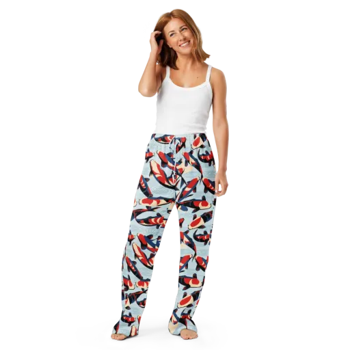 Ripple Parade on a Women's Pajama Pants