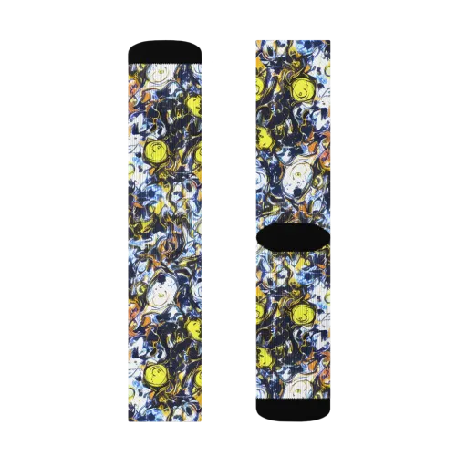 Lemon Static on a Socks