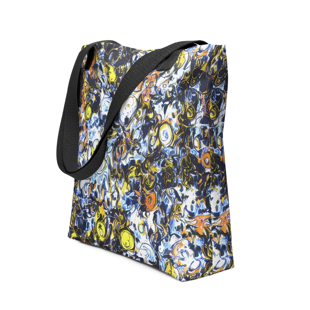 Lemon Static on Tote Bag — Front