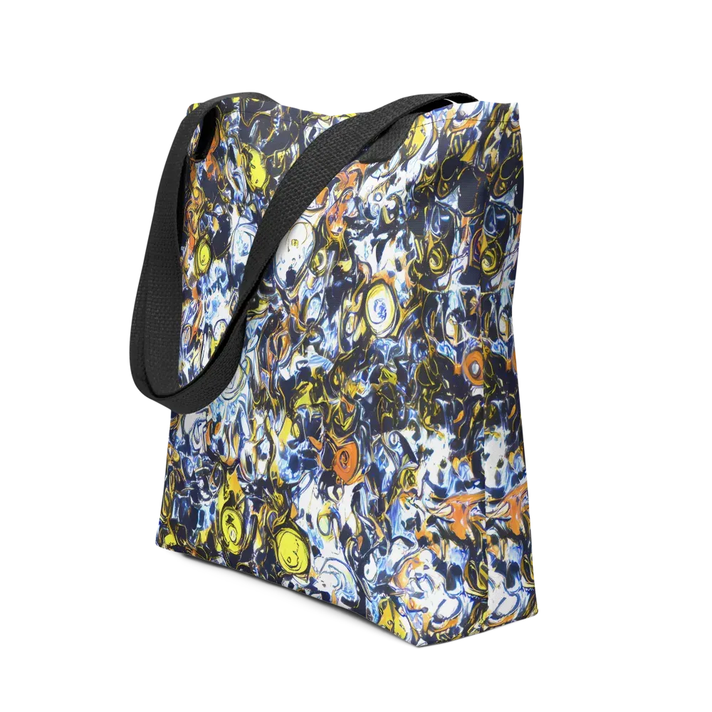 Lemon Static on Tote Bag — Front