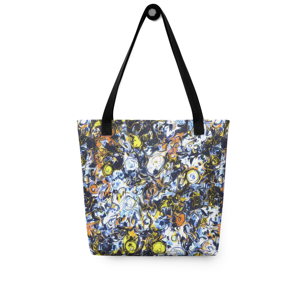 Lemon Static on Tote Bag — Front