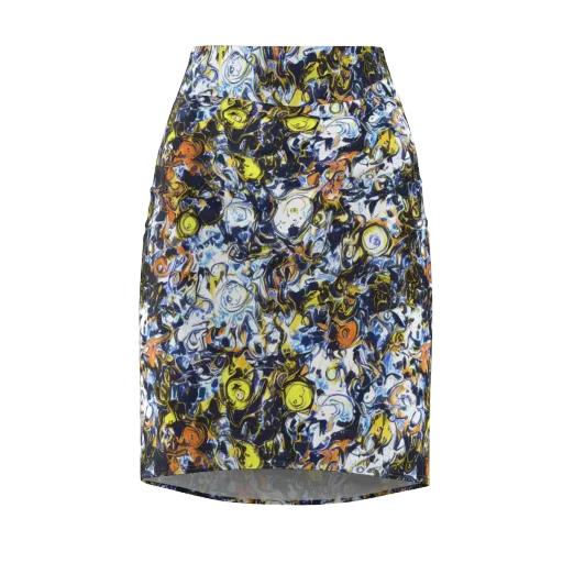 Lemon Static on a Pencil Skirt