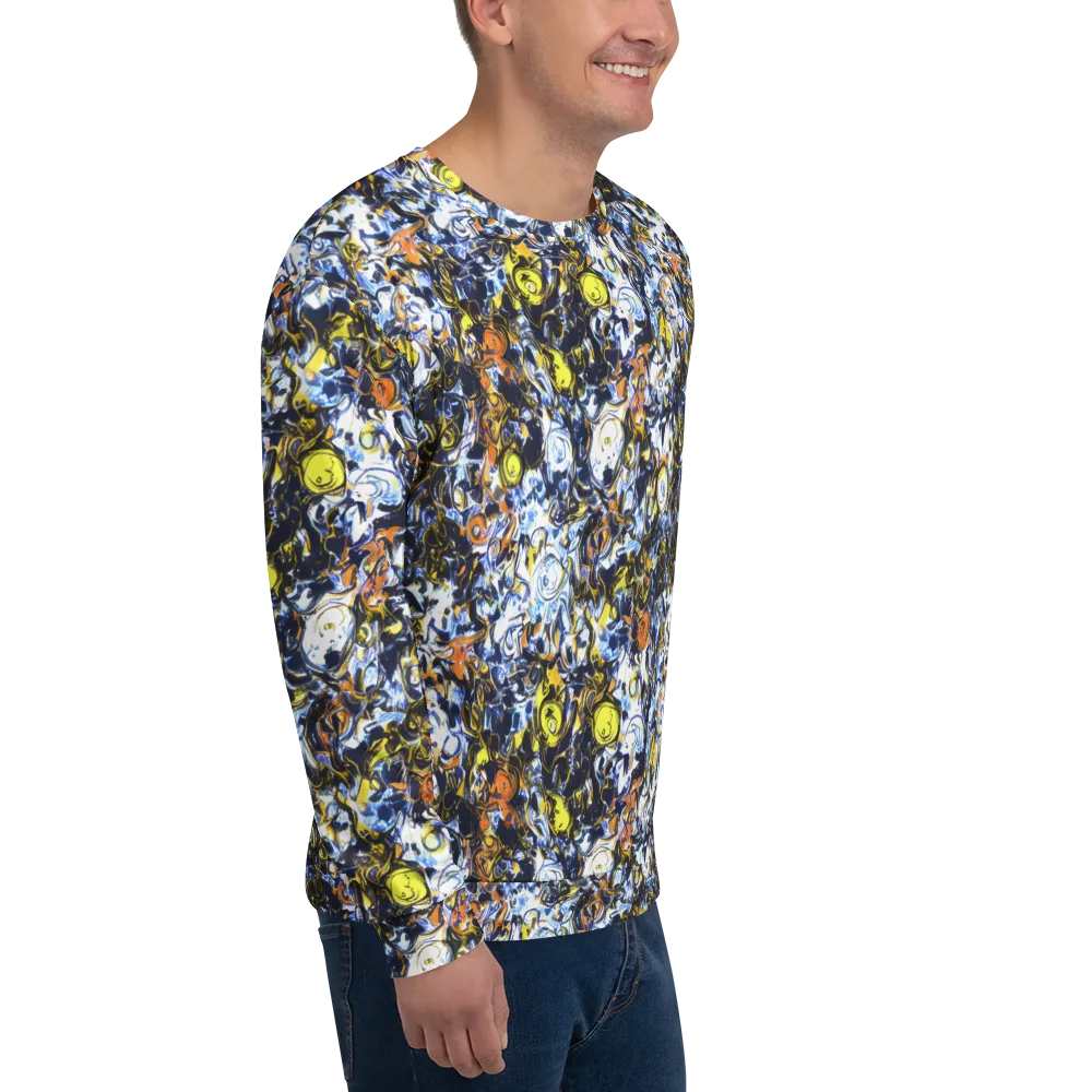 Lemon Static on Sweatshirt — Right Front