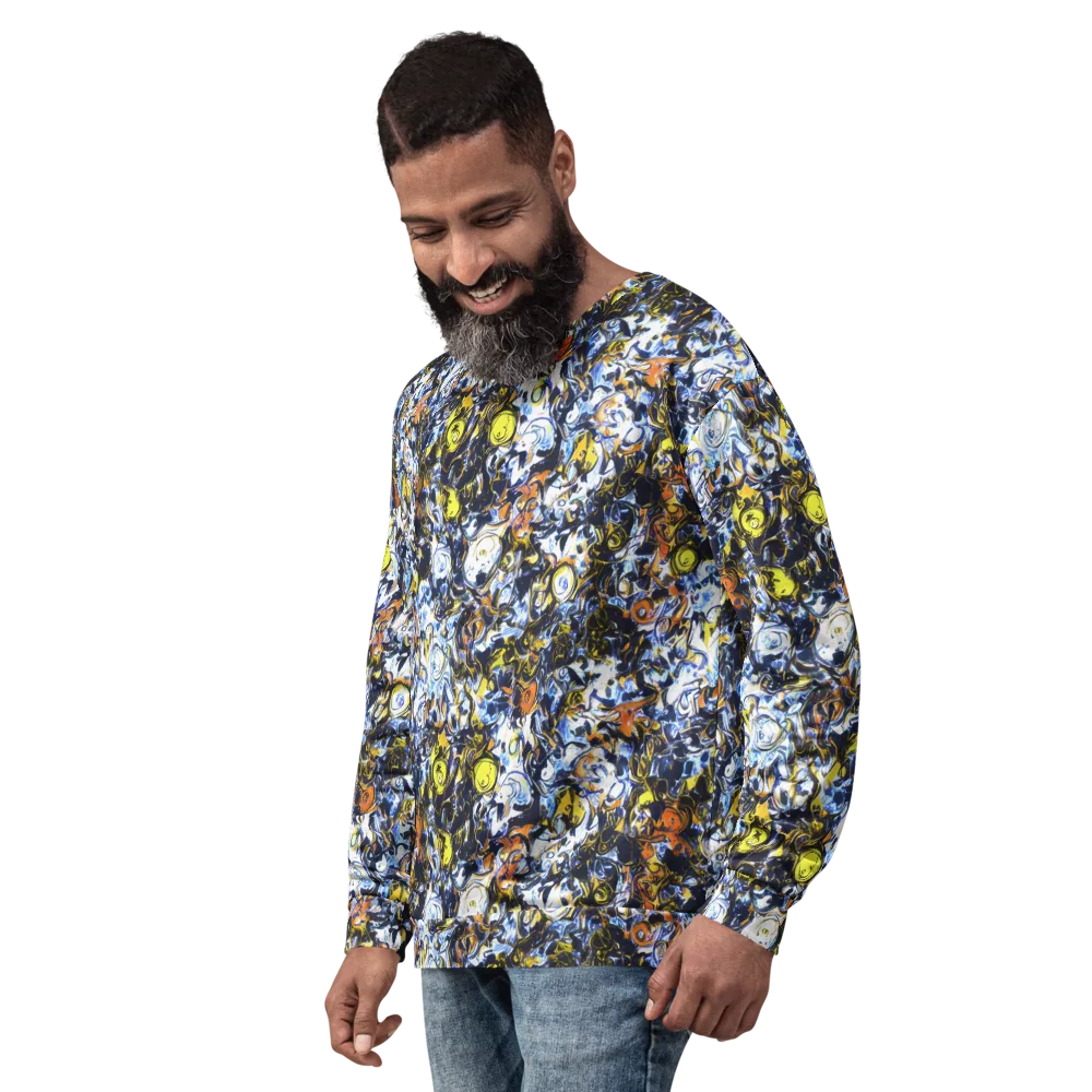 Lemon Static on Sweatshirt — Left Front