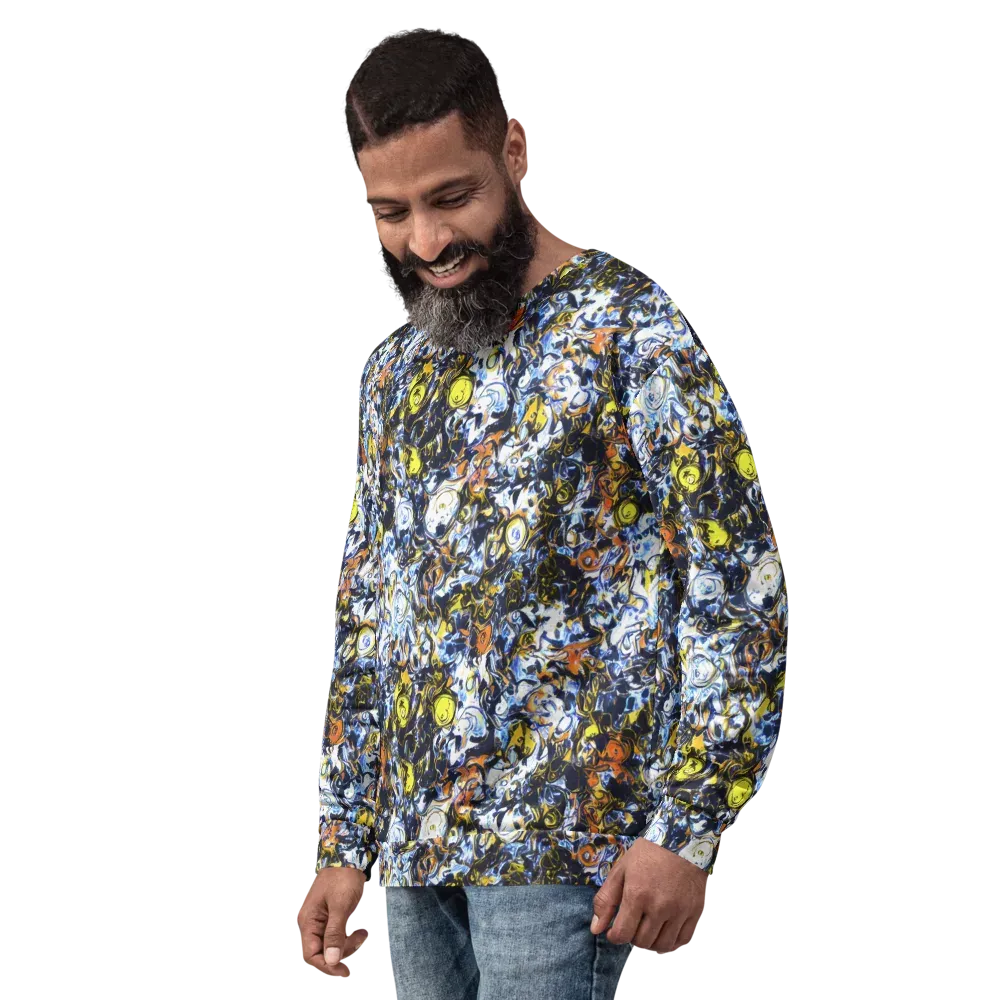 Lemon Static on Sweatshirt — Left Front