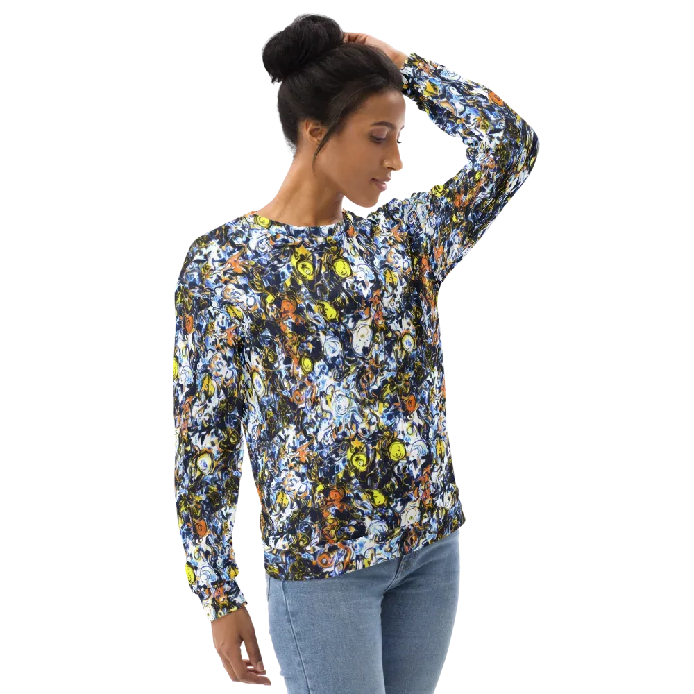 Lemon Static on Sweatshirt — Right Front