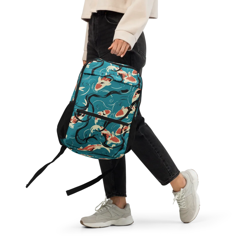 River Ink on Utility Backpack — Front