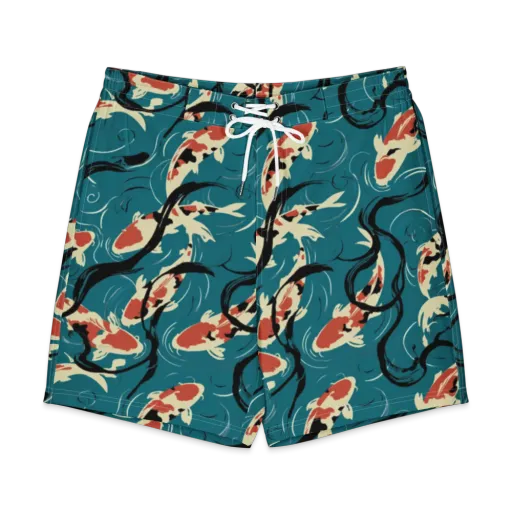 River Ink on a Men's Board Shorts
