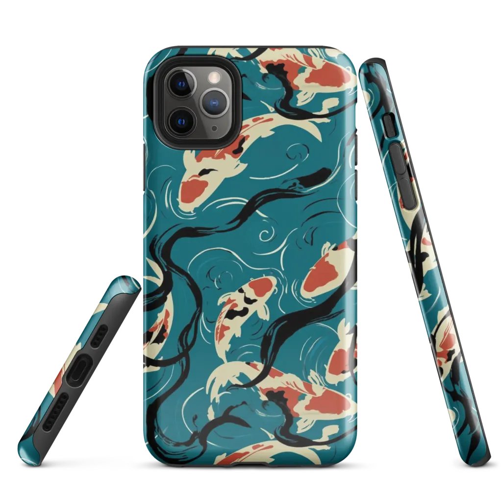 River Ink on Tough Case for iPhone® — Front