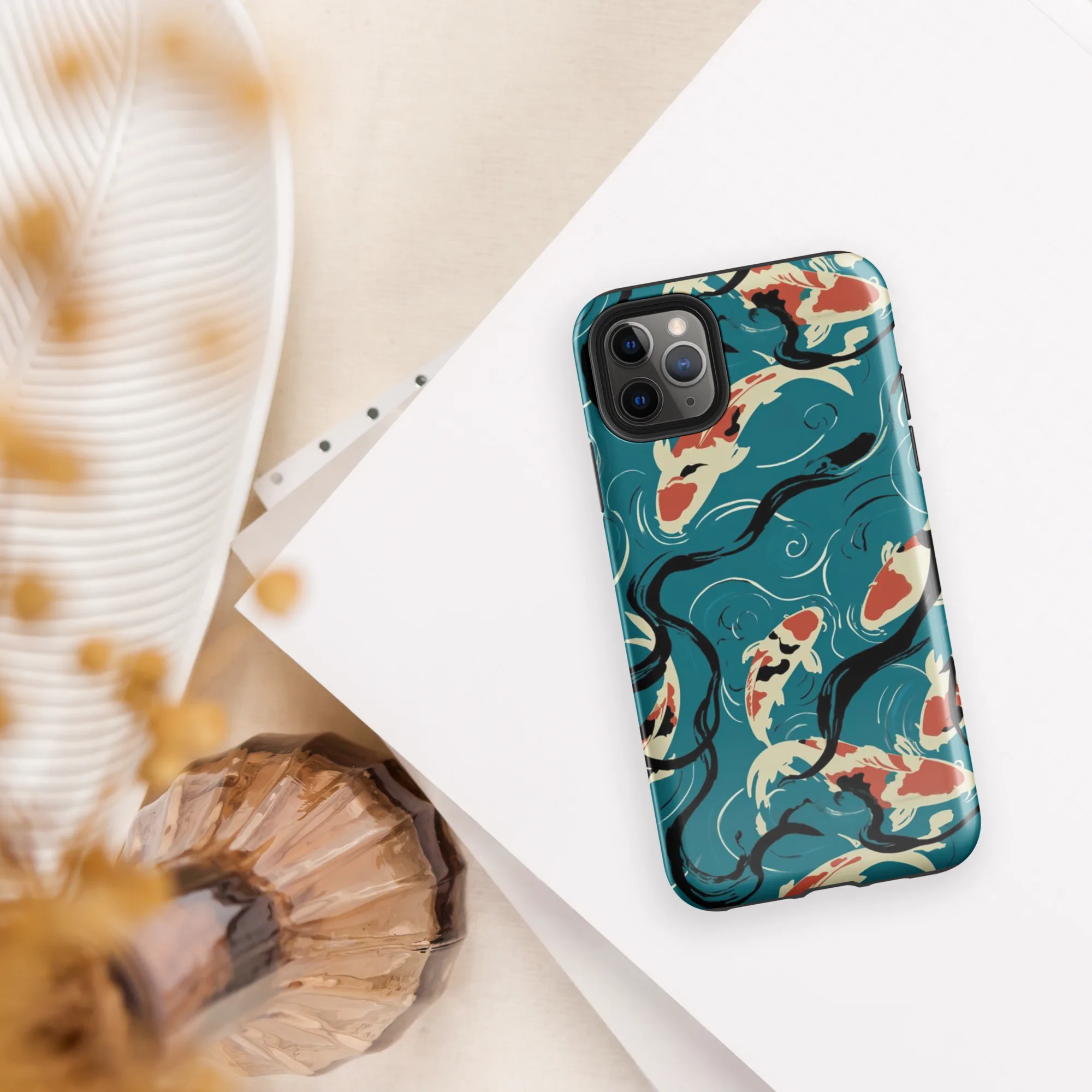River Ink on Tough Case for iPhone® — Front