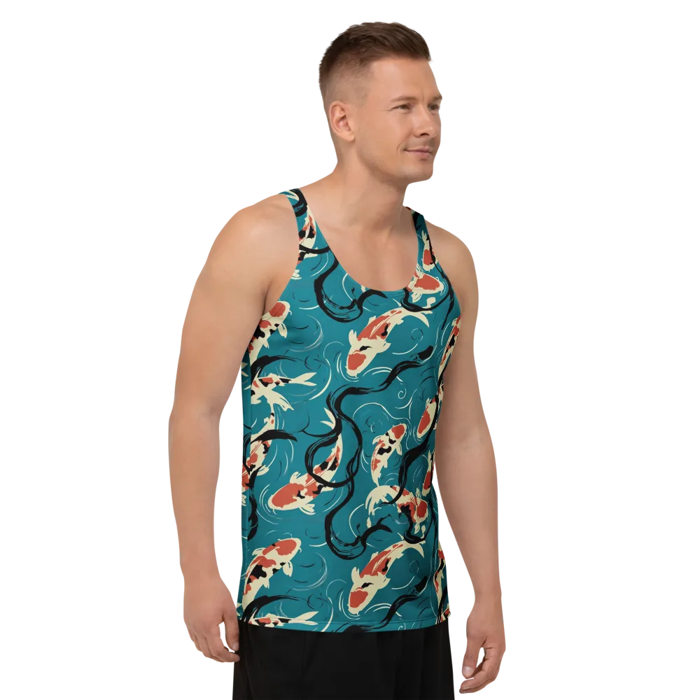 River Ink on Men's Tank Top — Right Front