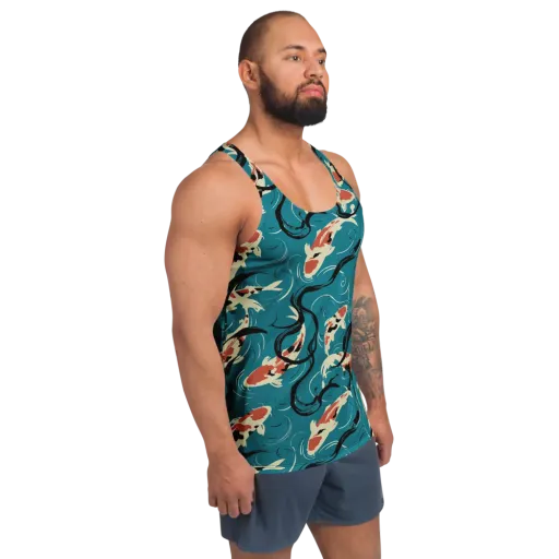 River Ink on a Men's Tank Top