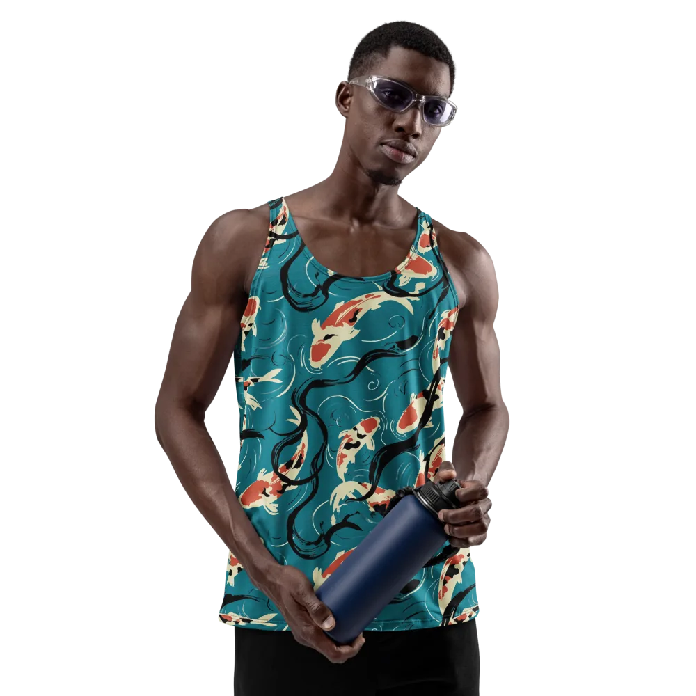 River Ink on Men's Tank Top — Front