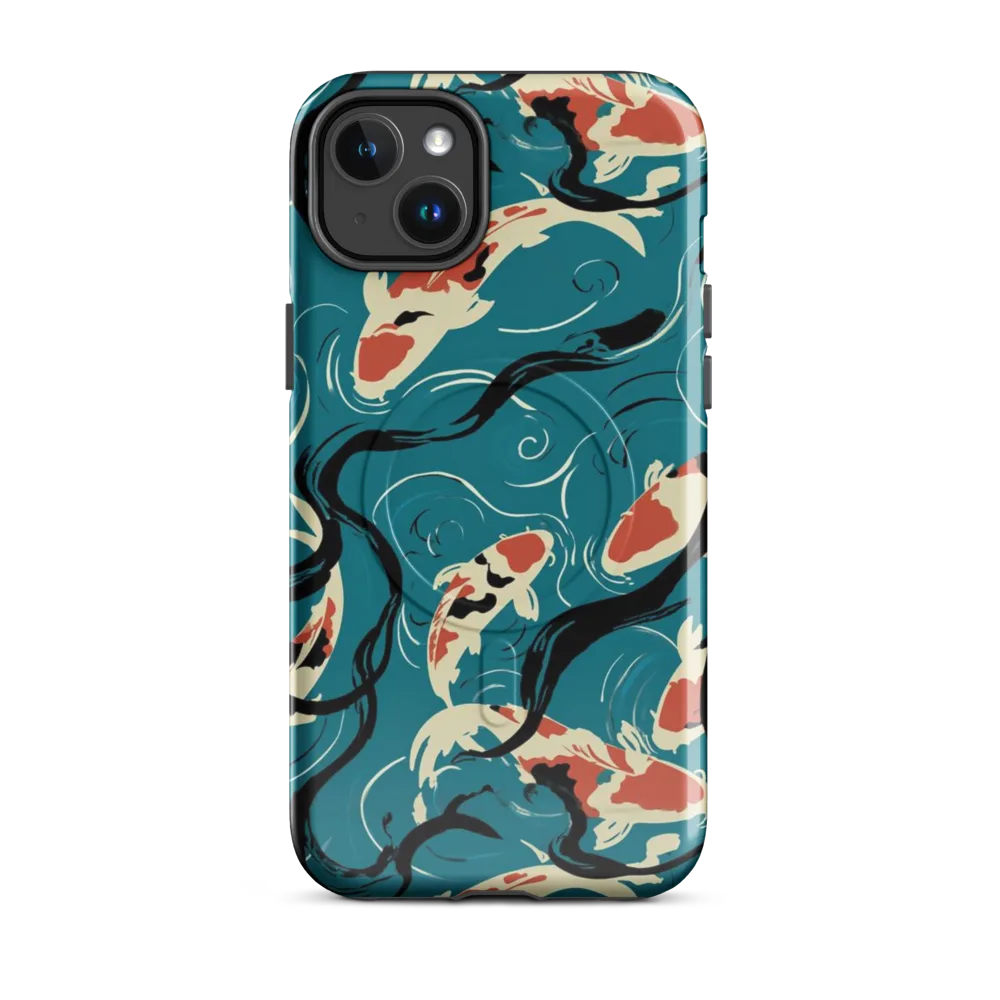 River Ink on MagSafe Tough Case for iPhone® — Front
