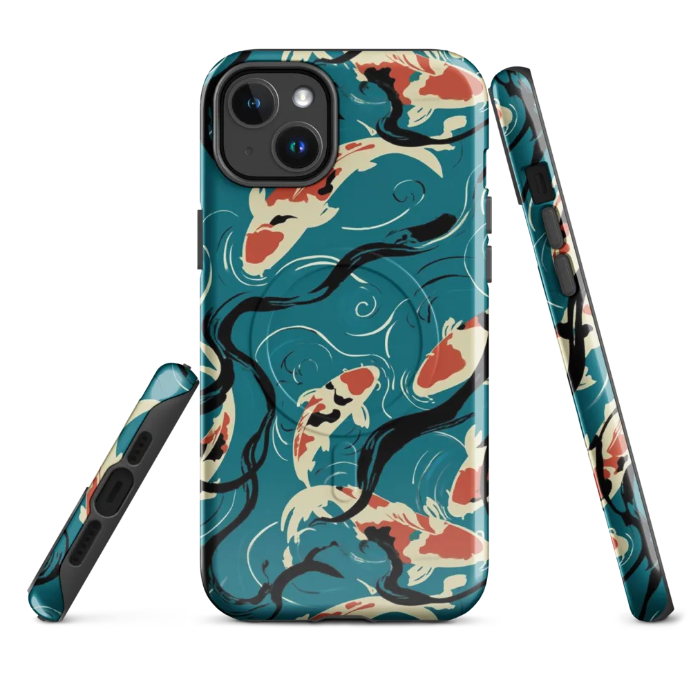 River Ink on MagSafe Tough Case for iPhone® — Front