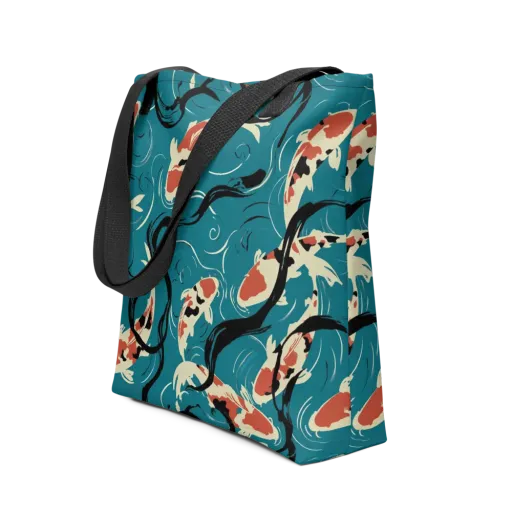 River Ink on a Tote Bag
